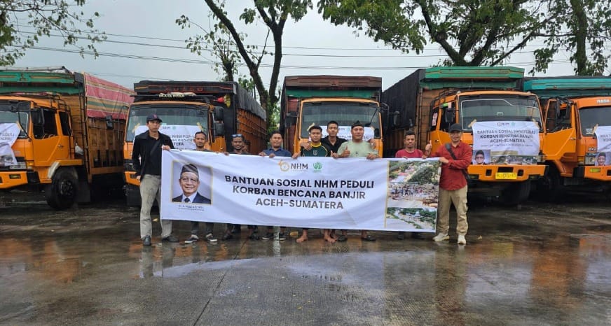 Dukungan Nyata untuk Aceh, NHM Salurkan 100 Ton Beras dan 800.000 Mi Instan
