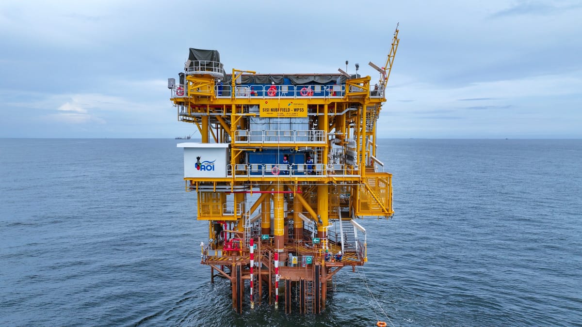 Platform Kedua Proyek Sisi Nubi AOI Pertamina Hulu Mahakam Berhasil Onstream