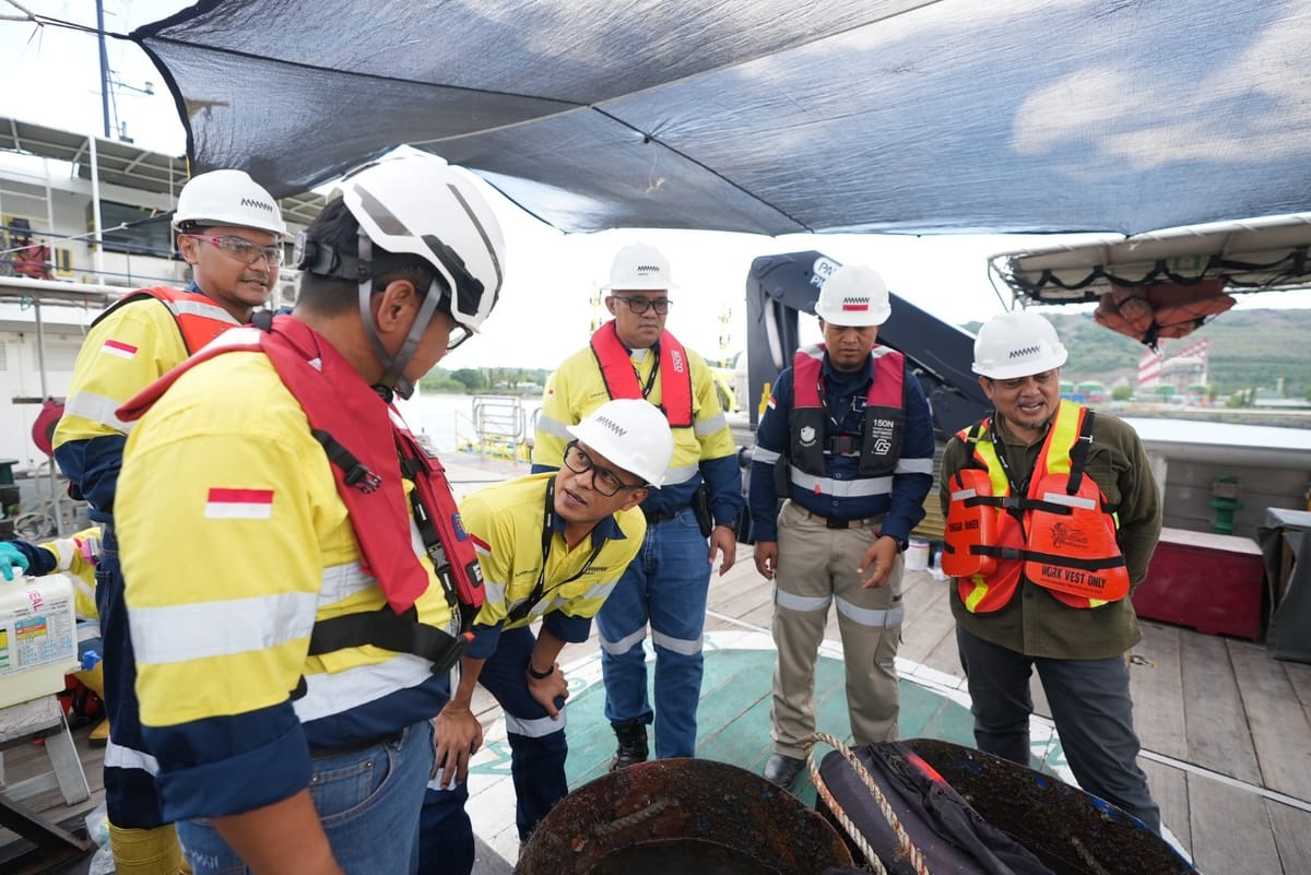 Studi Rekolonisasi di Area Operasional AMMAN Tunjukkan Tren Positif bagi Ekosistem Laut