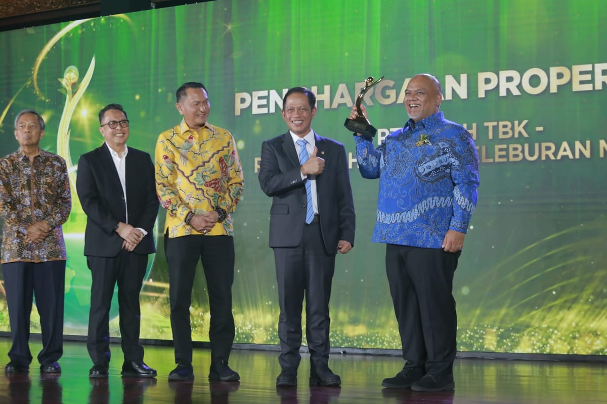 PT TIMAH Raih Proper Emas dari Kementerian Lingkungan Hidup