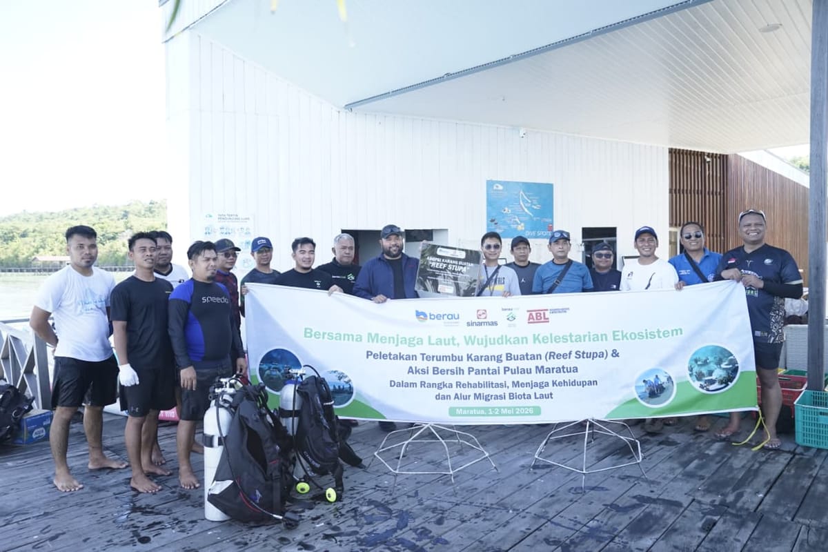Berau Coal Dan Mitra Gelar Kegiatan Transplantasi Terumbu Karang Di Pulau Maratua