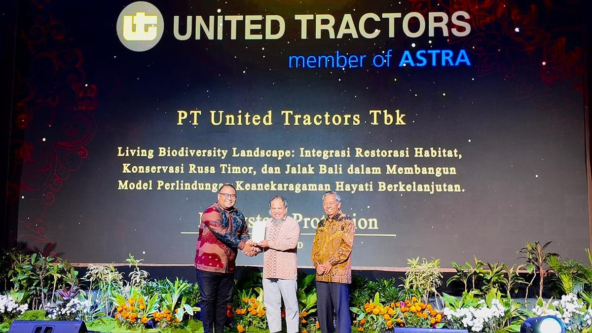 United Tractors Borong 5 Penghargaan Eco-Tech Pioneer and Sustainability Awards 2026