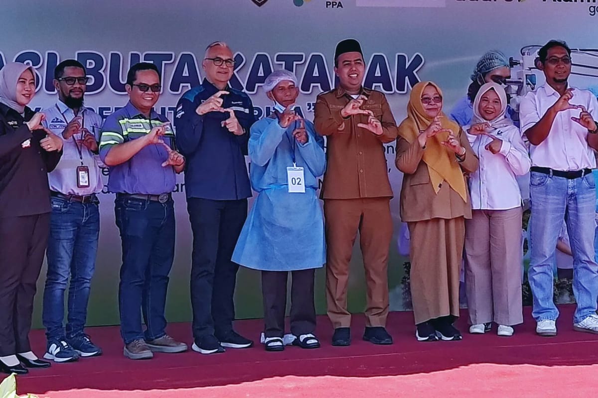 PPA-Adaro Bangun Masa Depan Tabalong Lebih Sehat dan Produktif Lewat Program Operasi Katarak Gratis