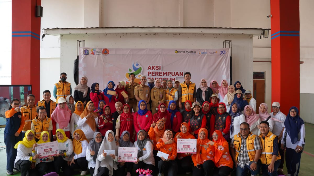United Tractors Gandeng BPBD Jakarta, Wujudkan Aksi Perempuan Tangguh 2026