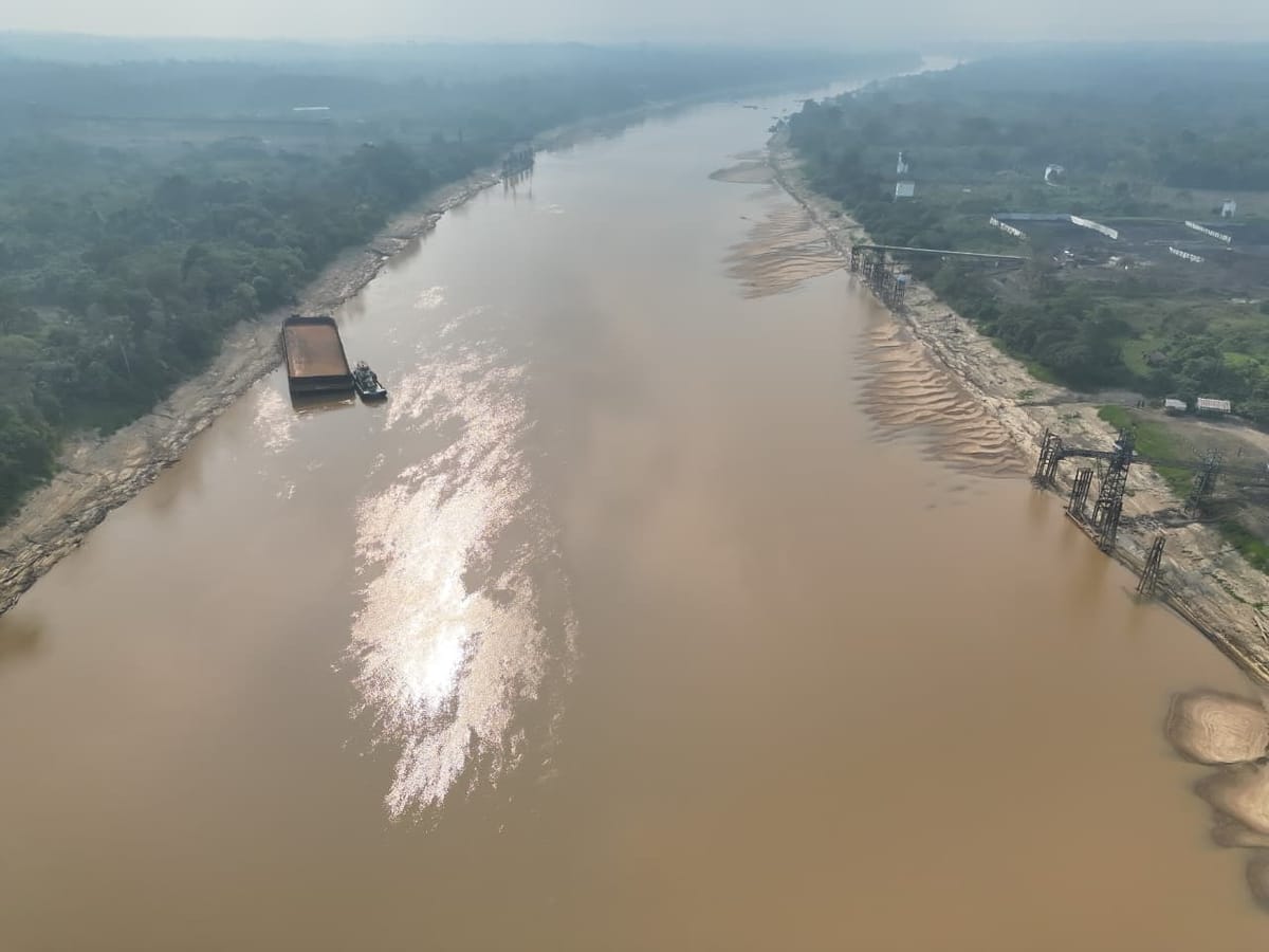 Sungai Barito Surut, Lebih dari 50% Pasokan Batu Bara Kalteng Terganggu