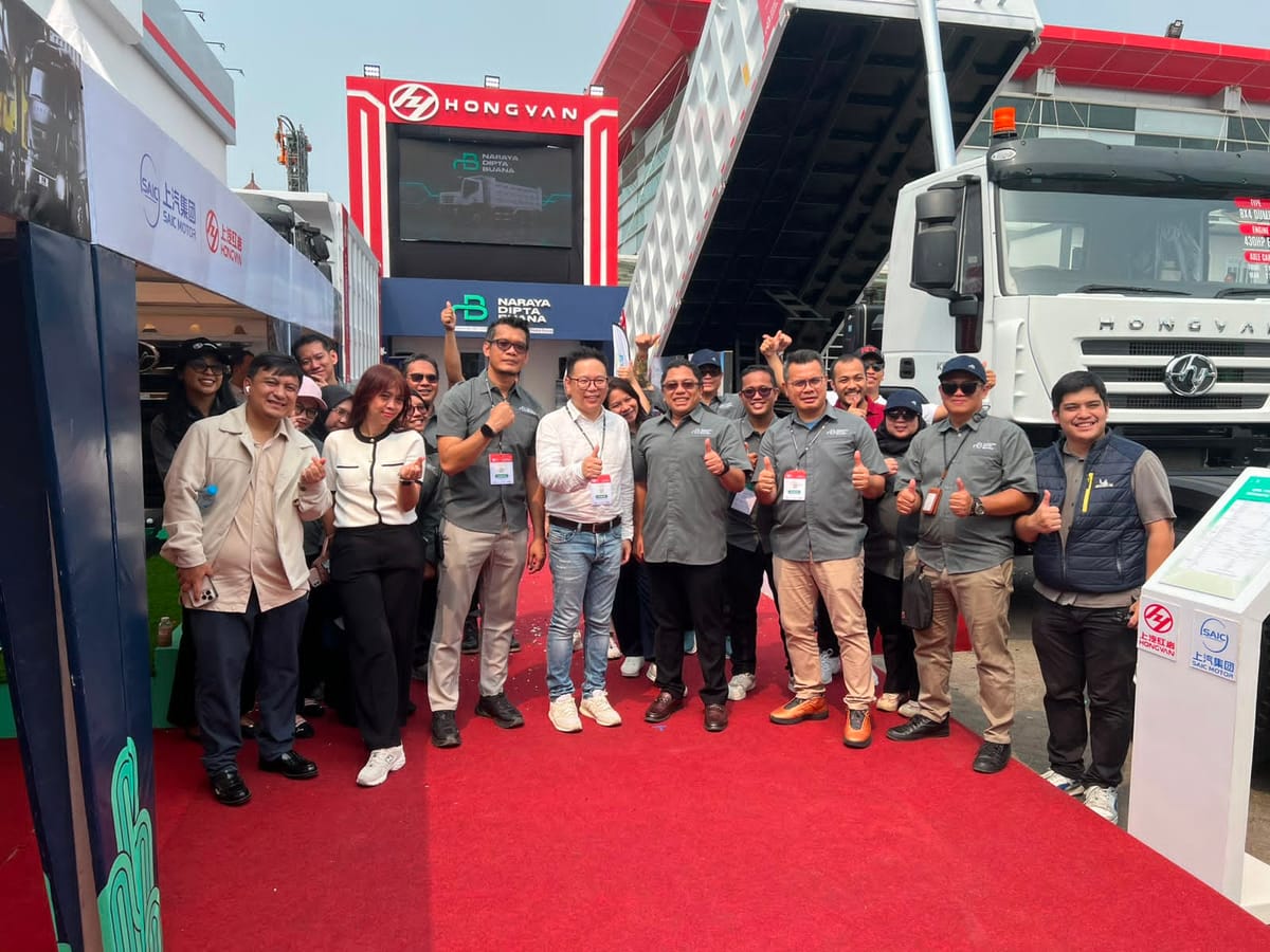 Lewat Mining Indonesia 2026, Naraya Dipta Buana Perkuat Pengembangan Truk Listrik Hongyan untuk Tambang