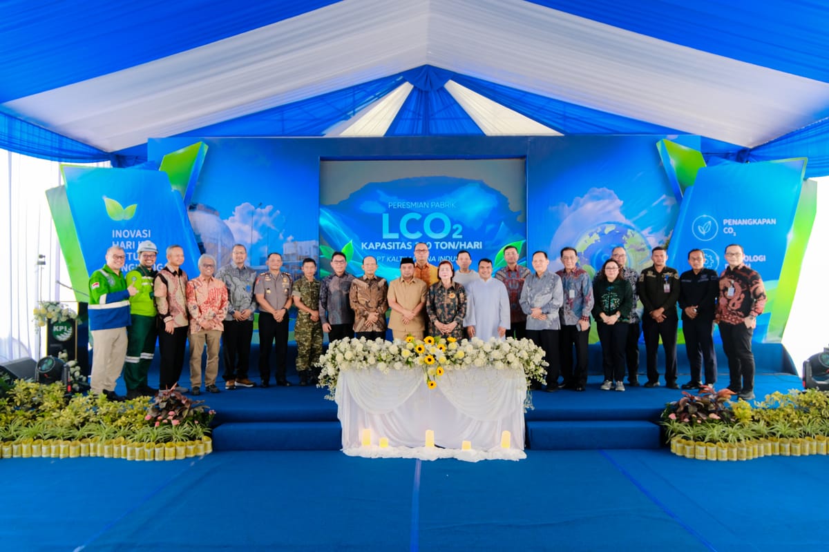 TRIPATRA Dukung Kaltim Parna Industri Wujudkan Pabrik Pencairan CO2 Berkapasitas  300 Metrik Ton Per Hari