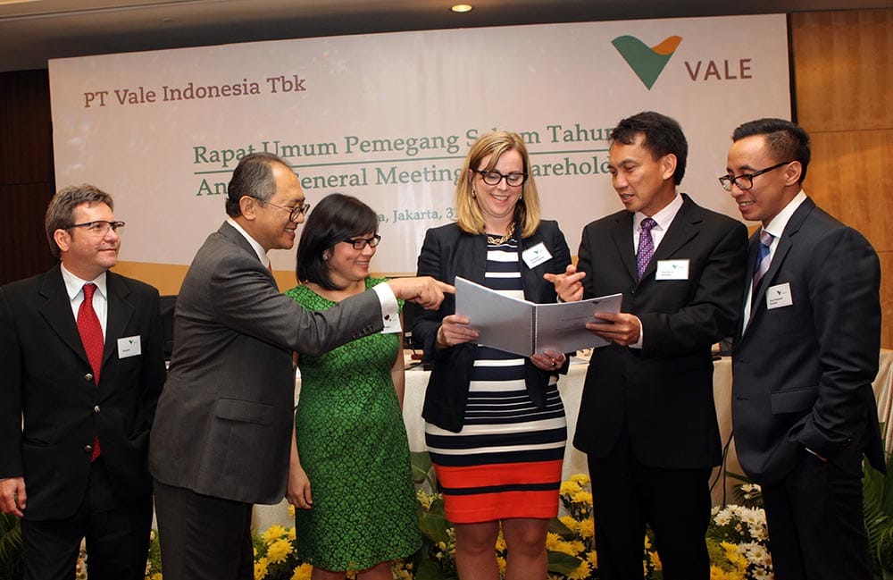 Produksi Vale Naik 10 Persen di Semester I 2015.