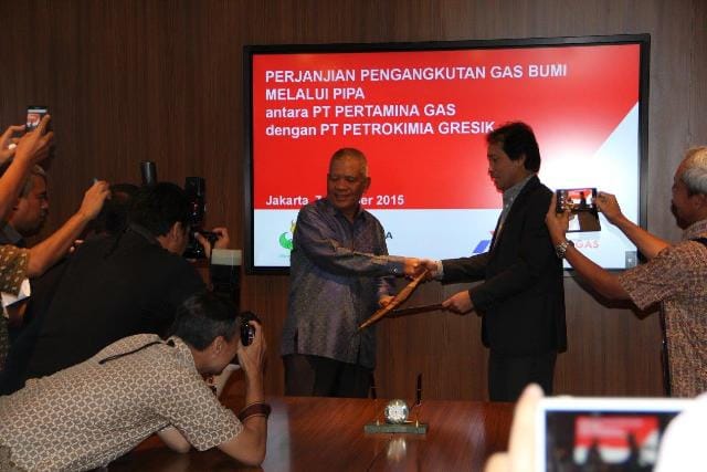 Pertagas Salurkan 85 MMSCFD Gas ke Petrokima Gresik