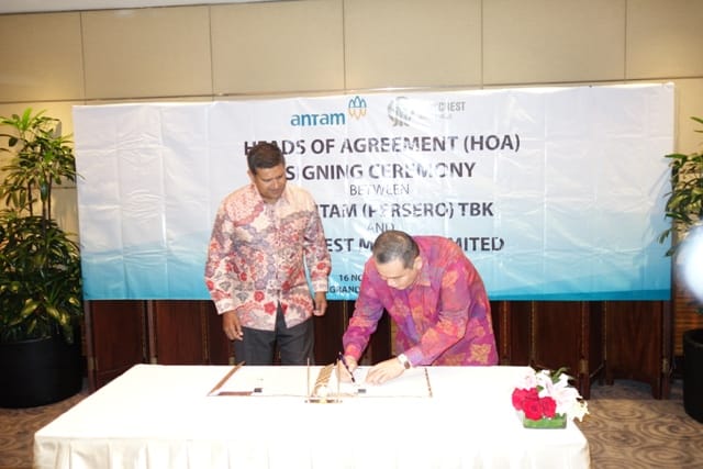 Berburu Cadangan Emas, Antam Gandeng Newcrest Mining