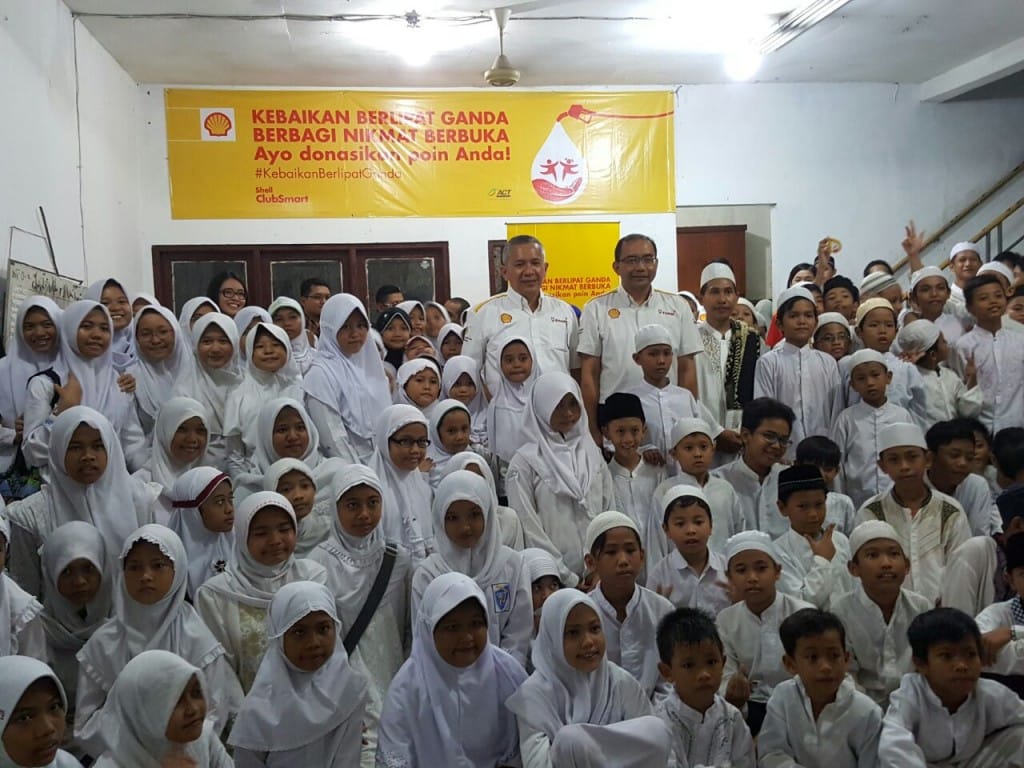 Shell: Isi Bahan Bakar Sambil Beramal