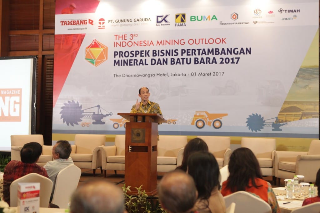 Wakil Menteri ESDM Buka Seminar Indonesia Mining Outlook 2017