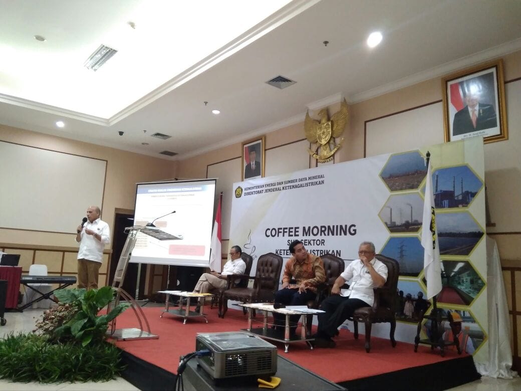 Sambil Ngopi, Dirjen Gatrik Sosialisasi Permen Wajib SNI