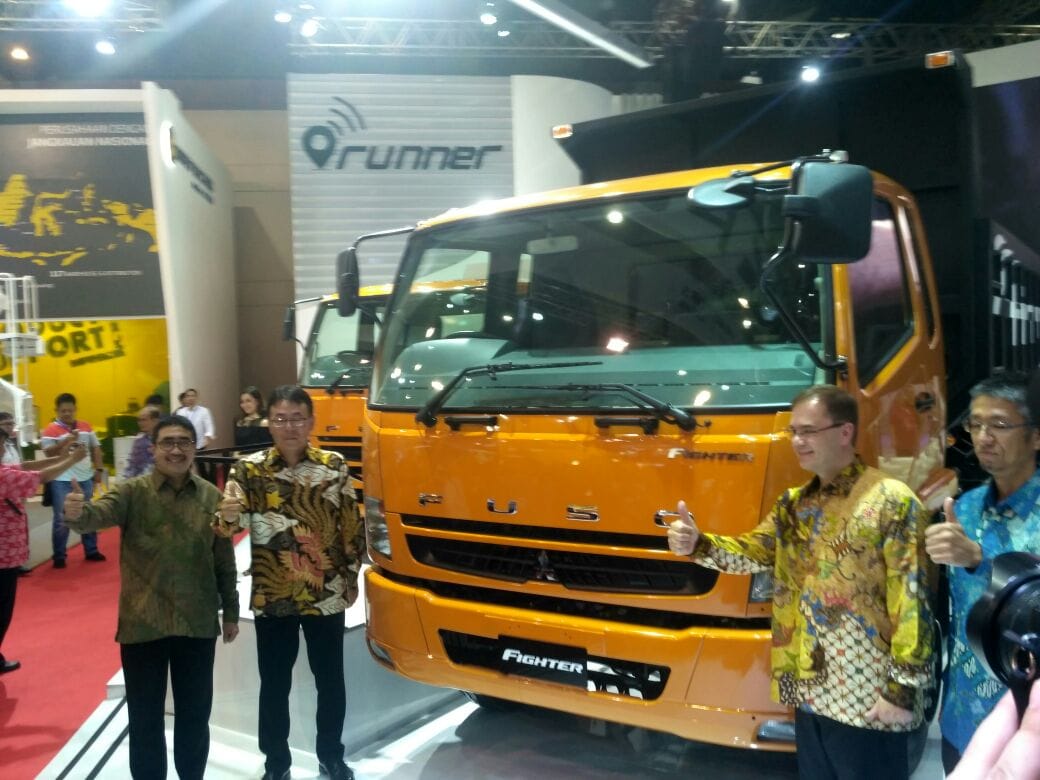 Fuso Fighter Berbasis Runner Telematics Andalan KTB Mitsubishi