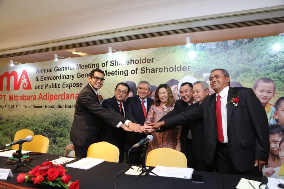 Mitrabara Adiperdana Bagi Dividen Rp404 Miliar