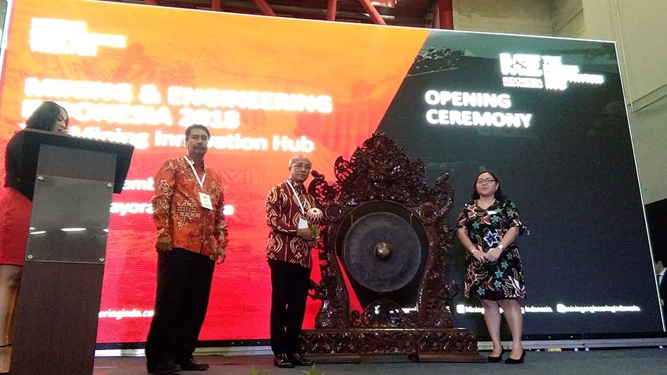 Pameran Teknik Pertambangan Resmi Dibuka, Delegasi 9 Negara Hadir