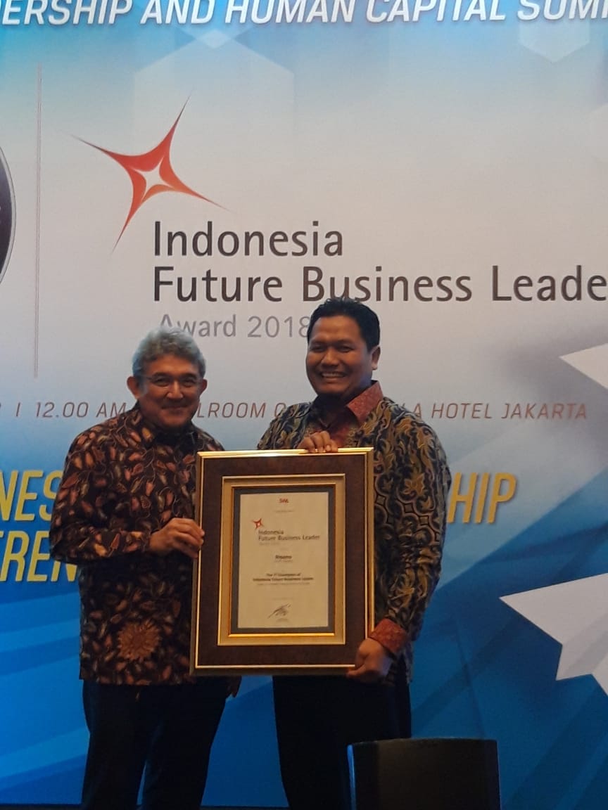 Presdir Gag Nikel Raih Penghargaan Indonesia Future Business Leader