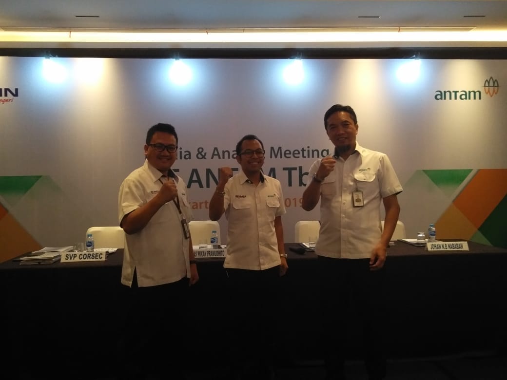 Laba Bersih ANTAM Naik 541 Persen