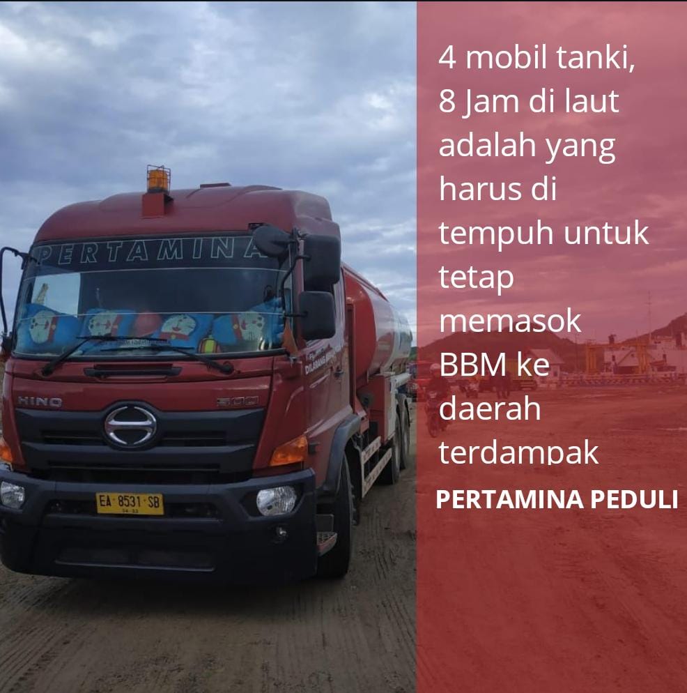 Pertamina Tempuh Jalur Laut Pasok BBM ke Daerah Longsor NTT