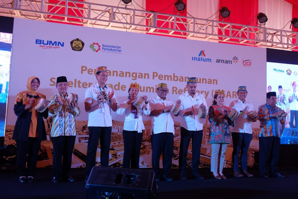 Inalum dan Antam Canangkan Proyek Hilirisasi Bauksit
