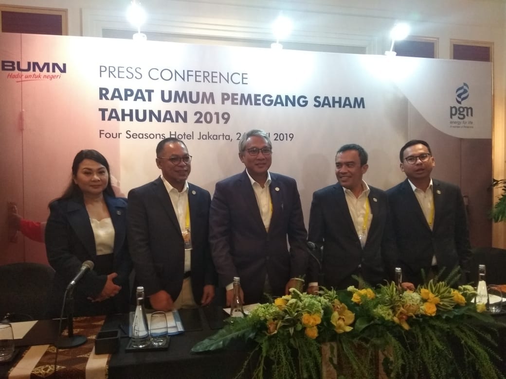 PGN Bagikan Dividen 1,381 triliun