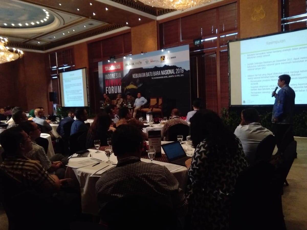 Kebijakan dan Proyeksi Batu Bara  Nasional Jadi Fokus  IMF 2019
