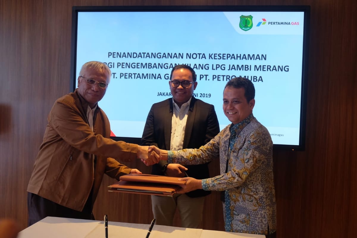 Pertagas Dan Petro Muba Teken Mou Kembangkan Kilang LPG