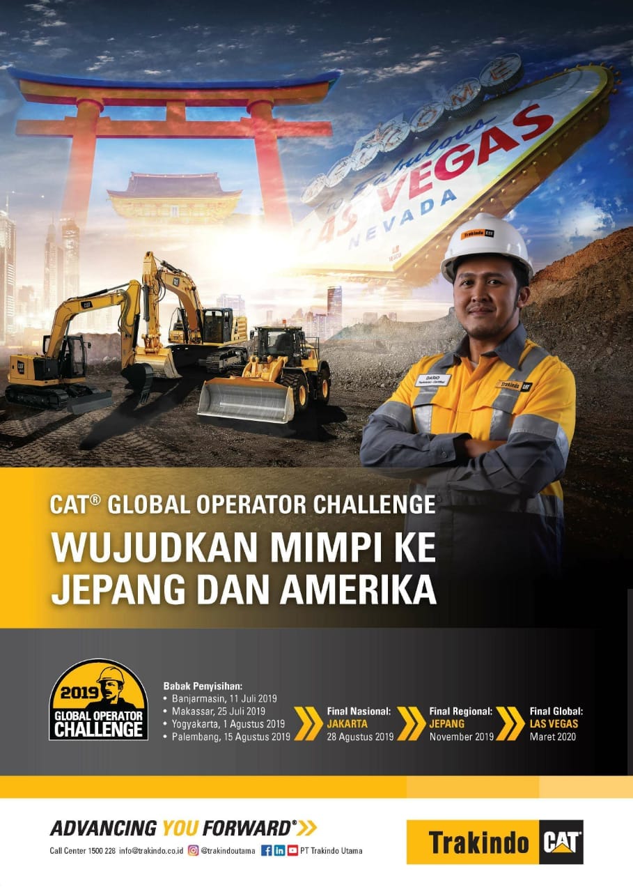 Trakindo Gelar Ajang Pencarian Operator Alat Berat Terbaik Indonesia
