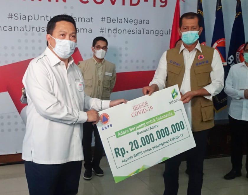 Kucurkan Bantuan Corona Rp 20 Miliar, Bos Adaro Ajak Swasta Ikut Turun Tangan