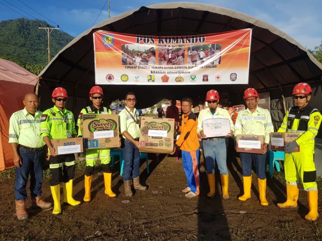 JRBM Bantu Korban Banjir Di Dua Kabupaten Di Sulut