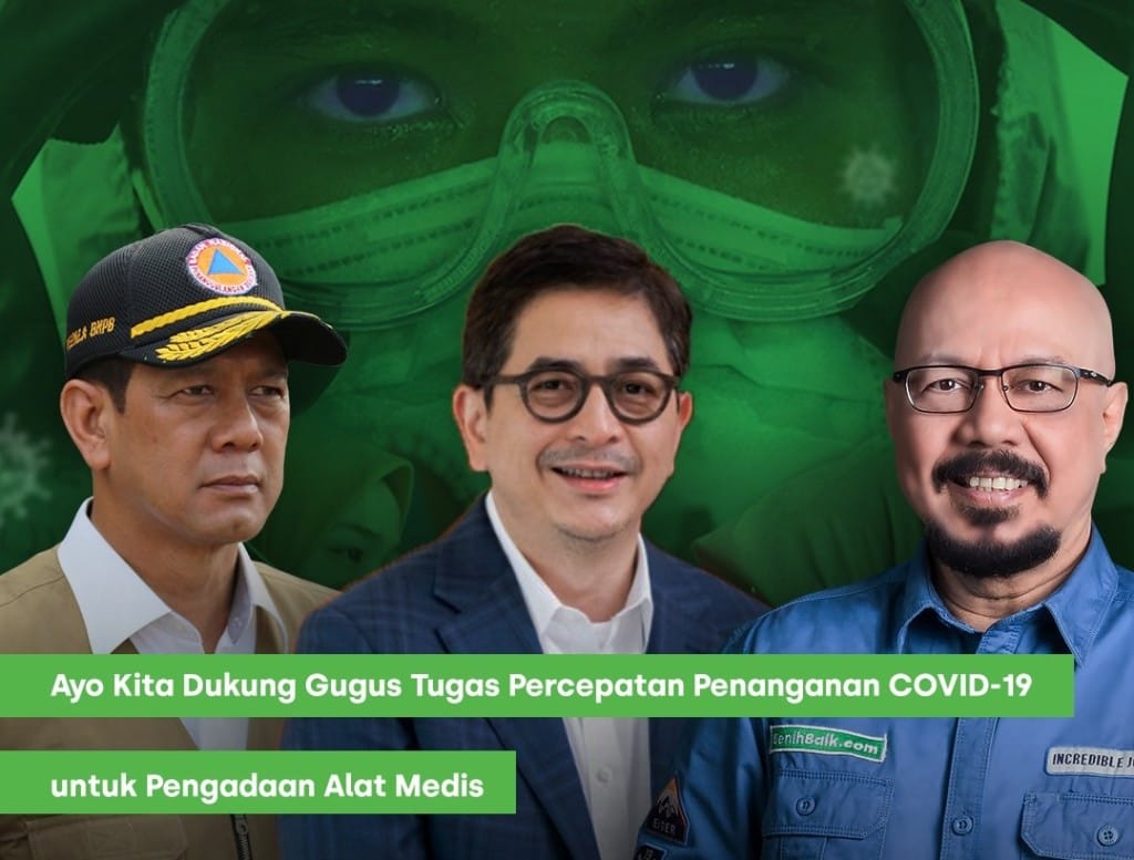 Indika Sumbang Rp 1 Miliar Untuk APD Petugas Medis Corona