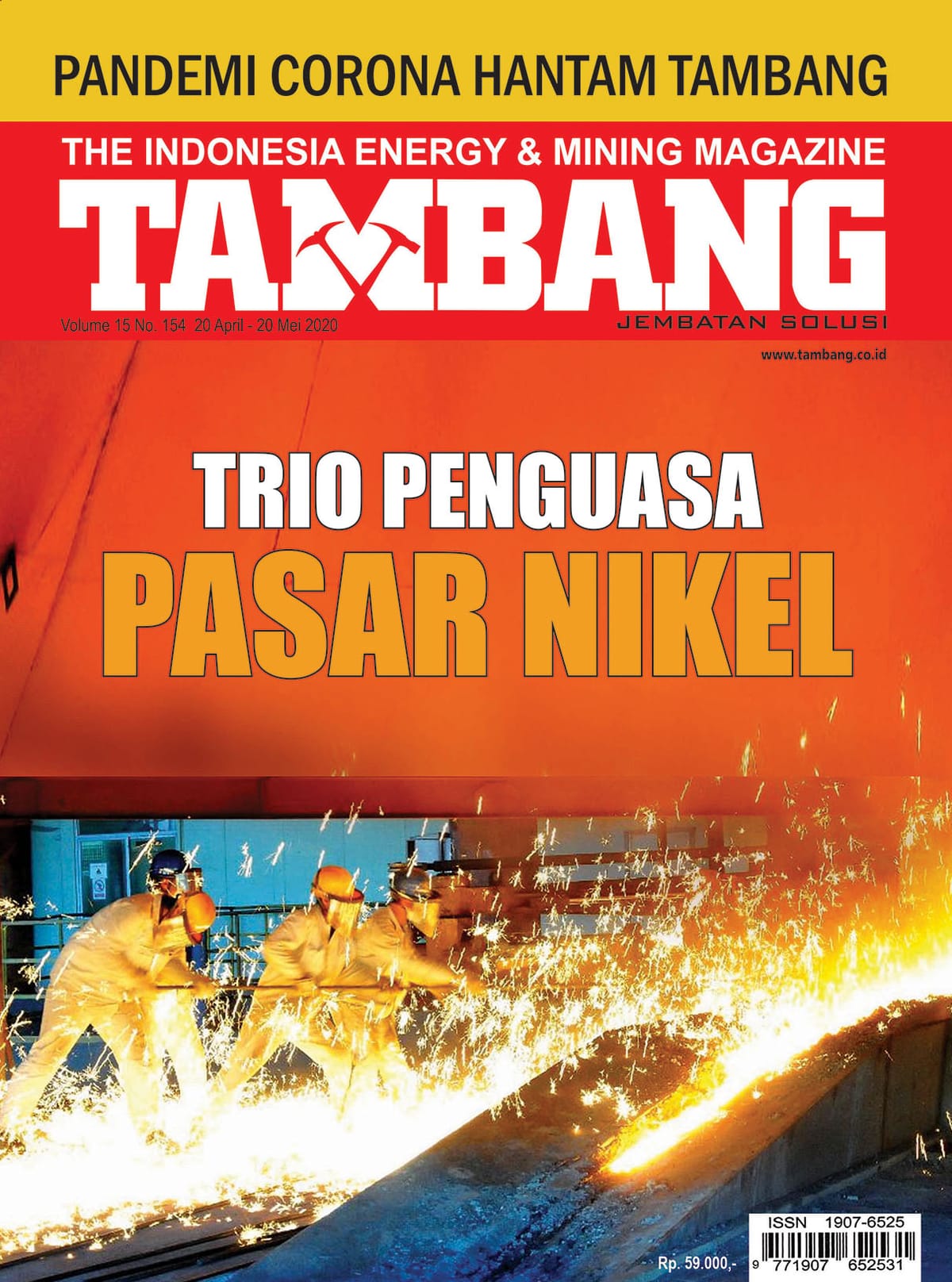 Majalah TAMBANG Edisi April-Mei 2020