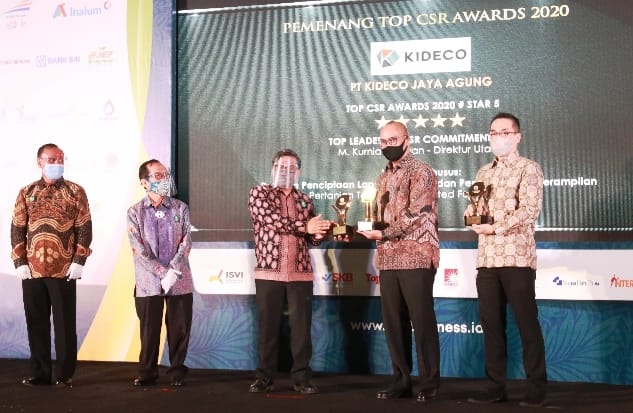Kideco Sabet Penghargaan TOP CSR