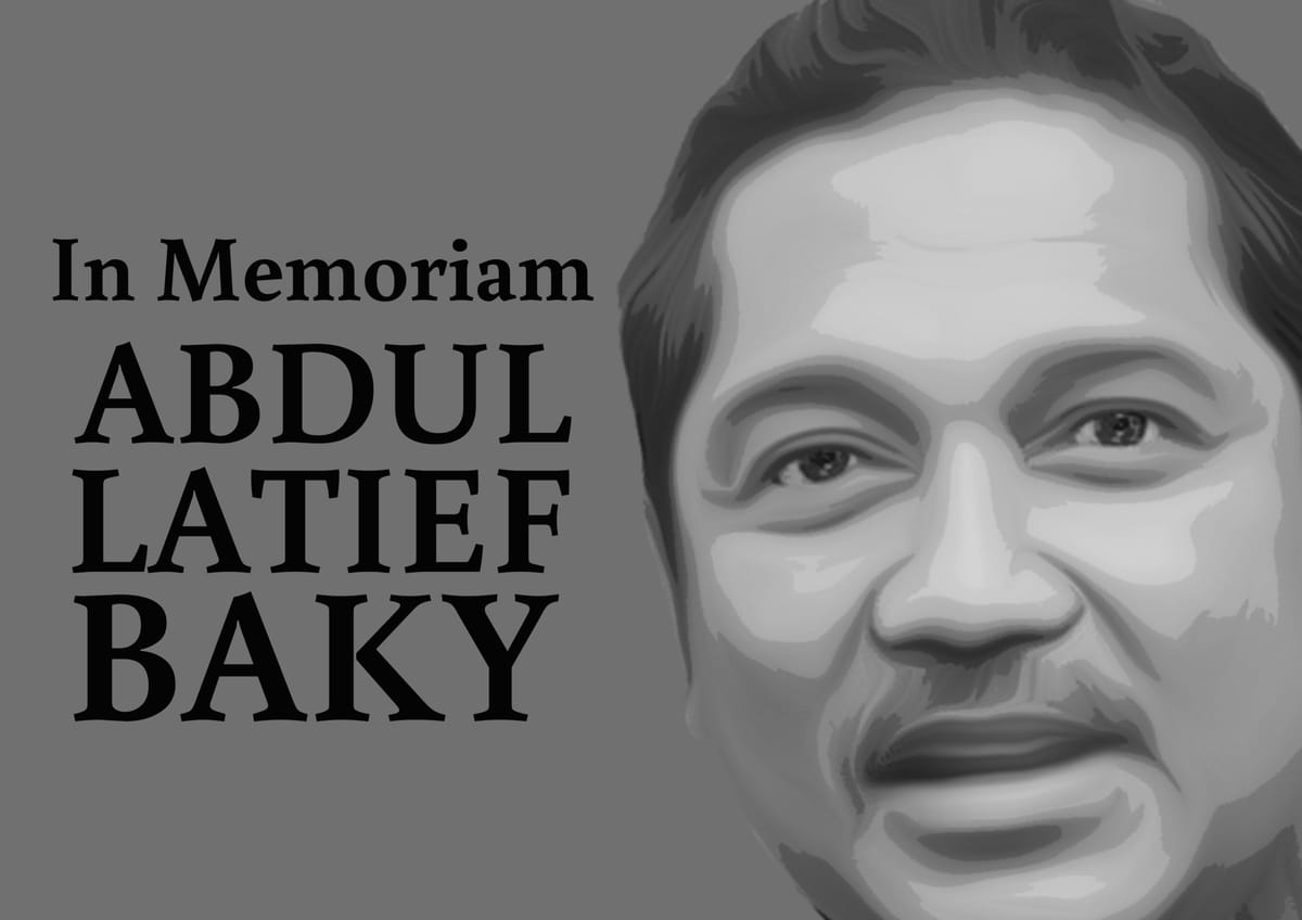 Mengenang Prof Latief Baky, Sosok Bijaksana Yang Selalu Ceria