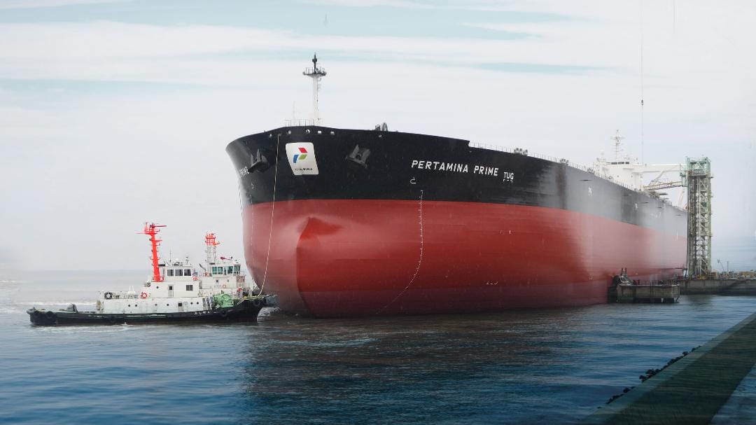 Pertamina Lakukan Uji Coba VLCC Pertamina Prime