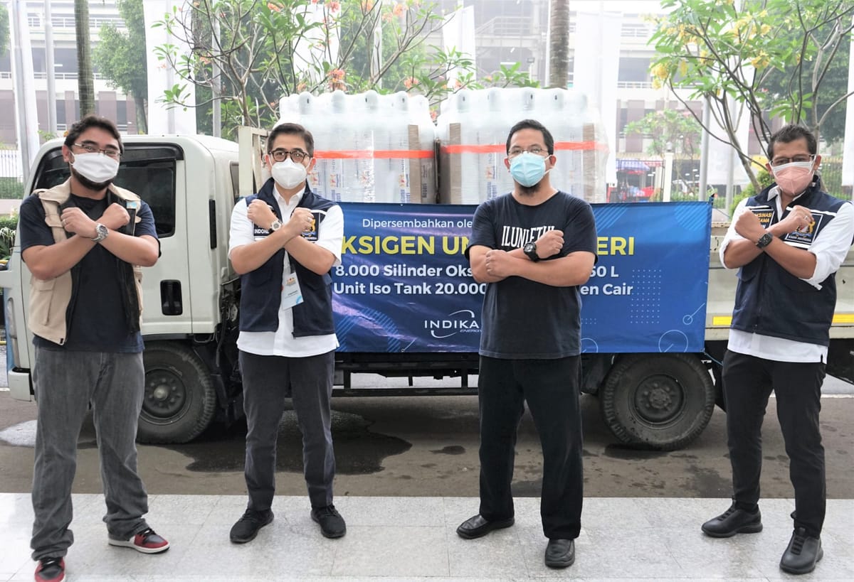 Indika Donasikan Rp.50 Miliar Bantu Tanggulangi Pandemi