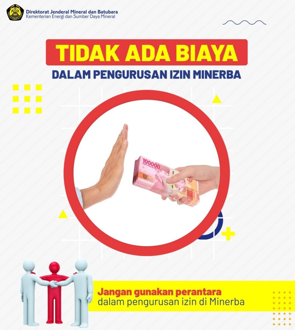 Ditjen Minerba Imbau Pengusaha Hindari Suap Izin Tambang