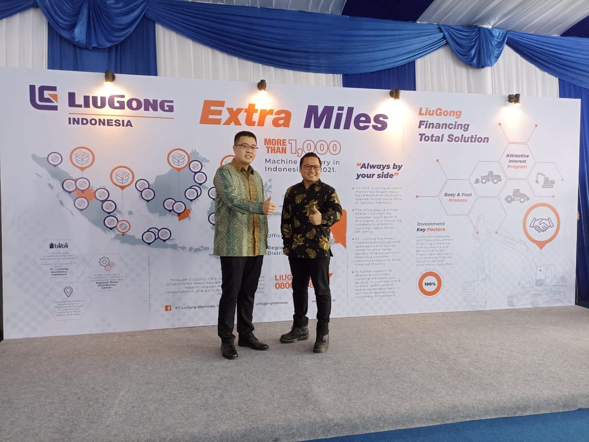 Capaian Meningkat Tajam, LiuGong Optimis Pikat Pasar Indonesia