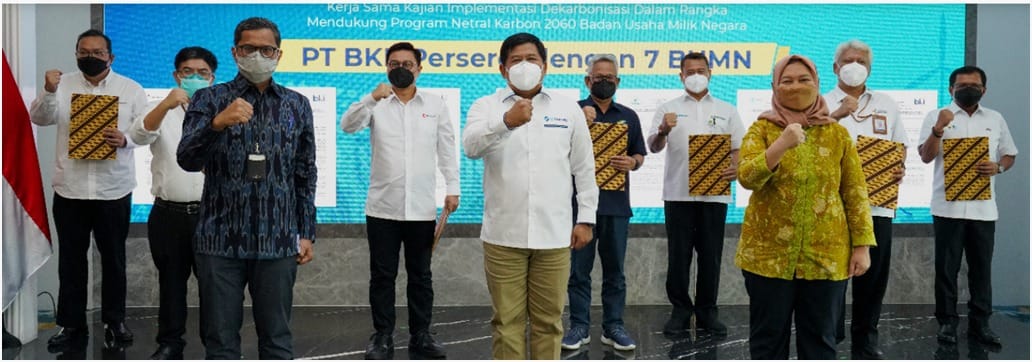 MIND ID Tanda Tangani Nota Kesepahaman Dekarbonisasi BUMN
