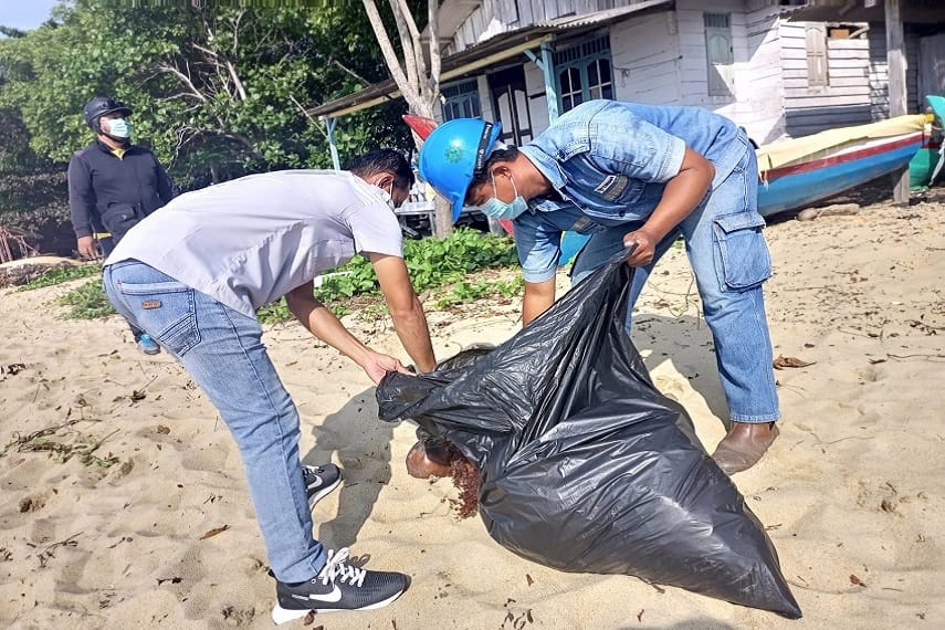 Peringati Hari Peduli Sampah Nasional, PT Timah Dukung Kegiatan Gotong Royong Pemda
