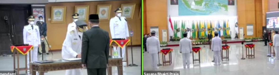 Sah, Ridwan Djamaluddin Jabat Pj Gubernur Babel Gantikan Erzaldi Rosman