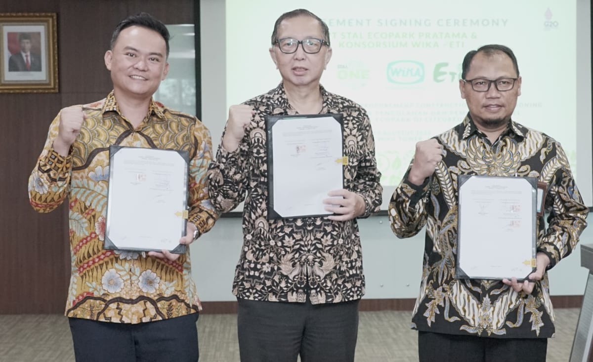 Konsorsium WIKA - ETI Akan Tangani EPC Proyek STAL One Ecopark