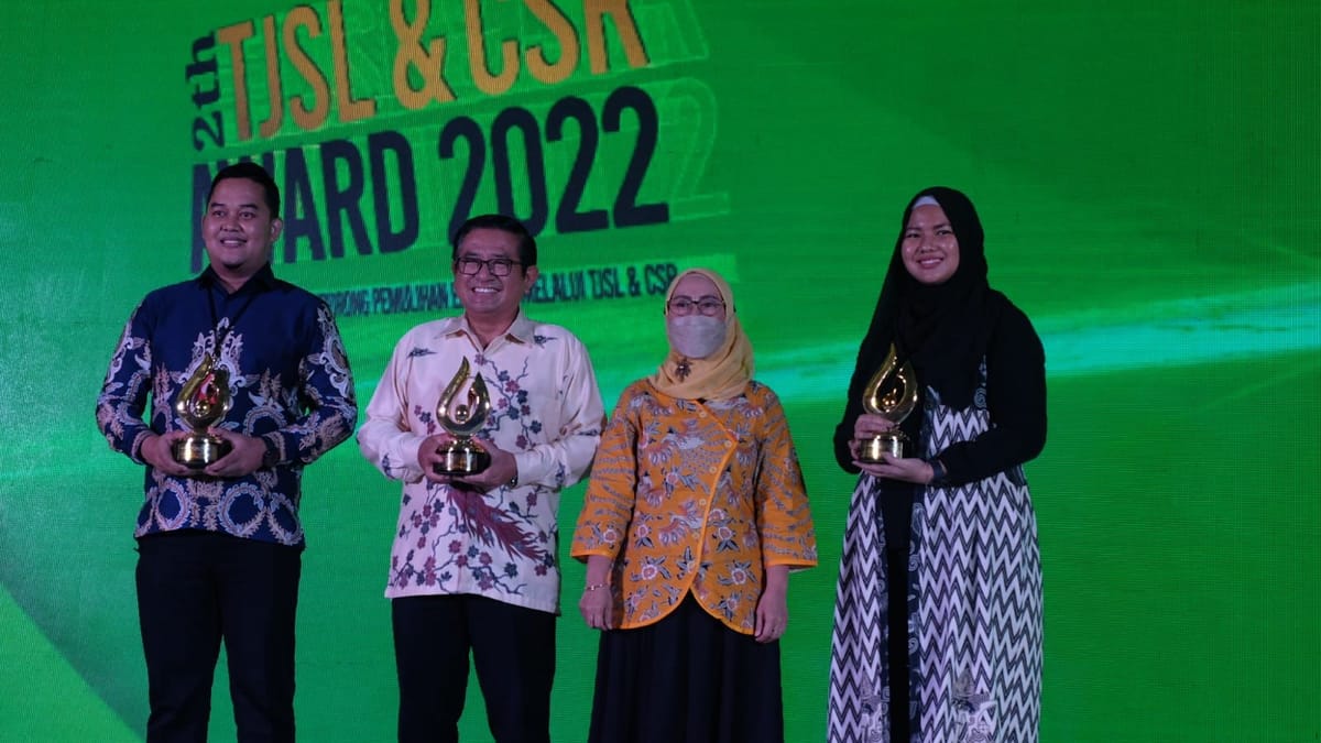 Pertagas Raih 4 Penghargaan di TJSL & CSR Award 2022