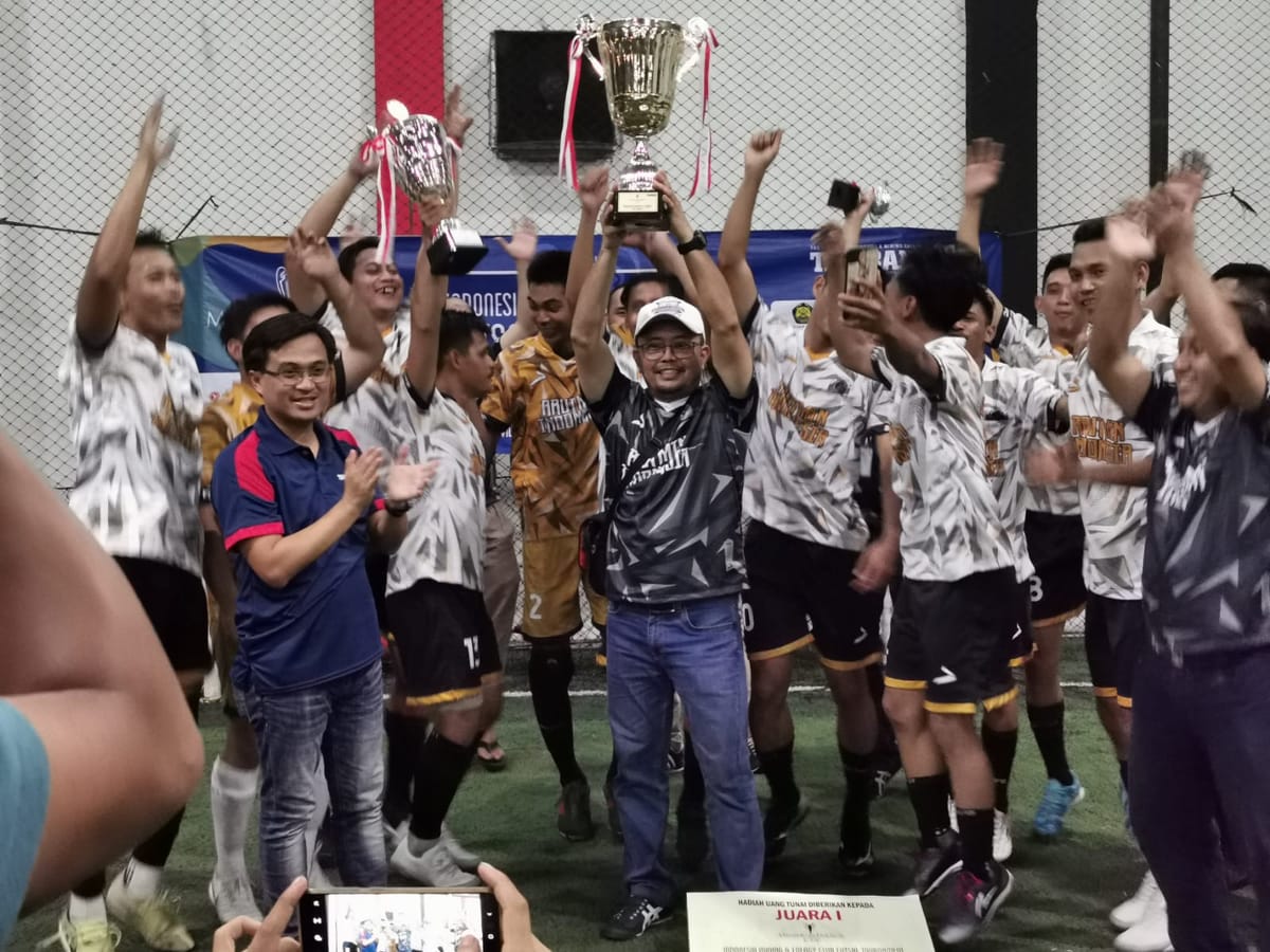 Selamat, Arutmin Juarai Turnamen Futsal Majalah TAMBANG 2022