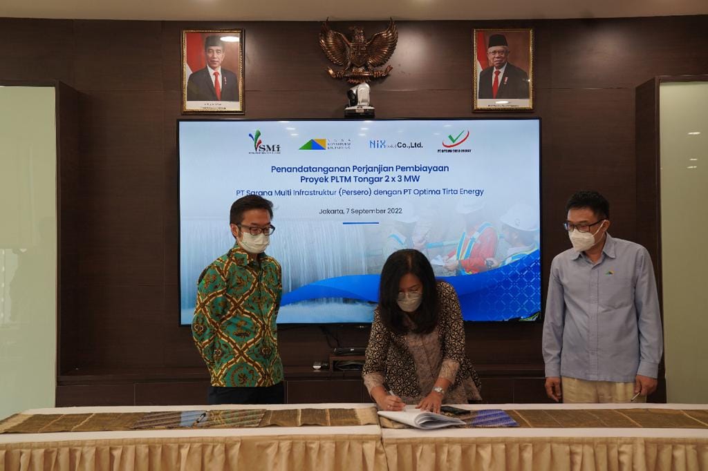 Percepat Energi Terbarukan, Proyek PLTM Tongar Diteken