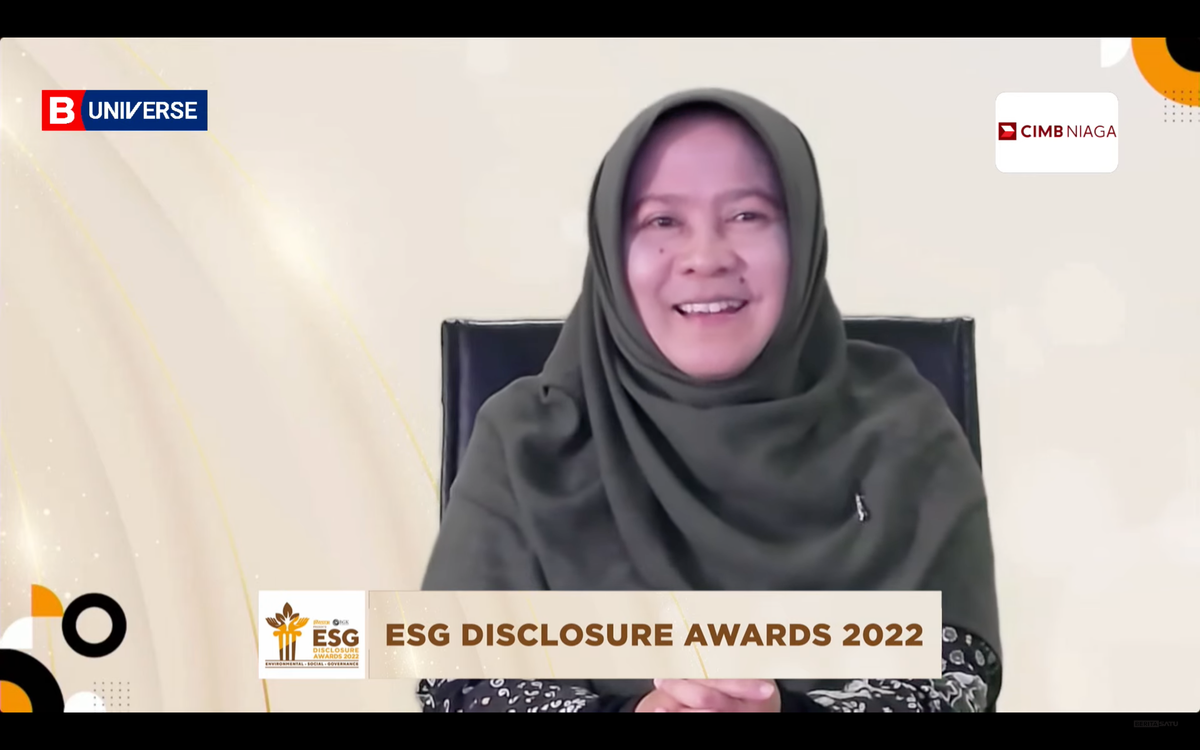 PT TIMAH Tbk Raih Penghargaan  ESG Disclosure Awards 2022