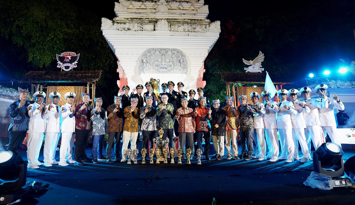 Sukses Gondol Lima Medali Emas, ERT PT PPA Kembali Jadi Juara Umum IFRC-2022