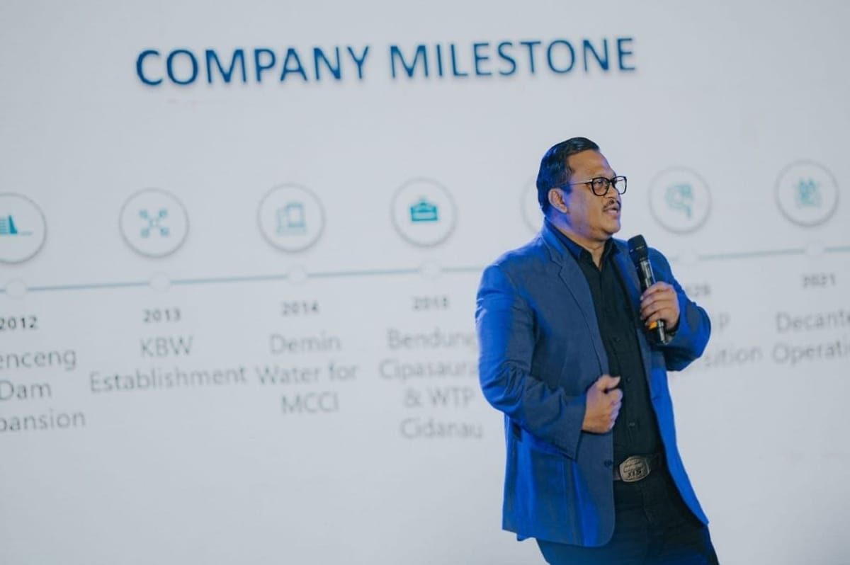 Anak Usaha KRAS Bakal Bangun WTP Konstruksi Baja 600 Liter/Detik