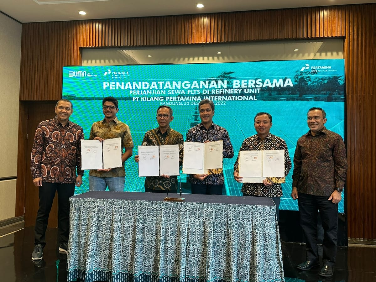 Pertamina NRE-KPI Targetkan PLTS Area Kilang Capai 10 MWp