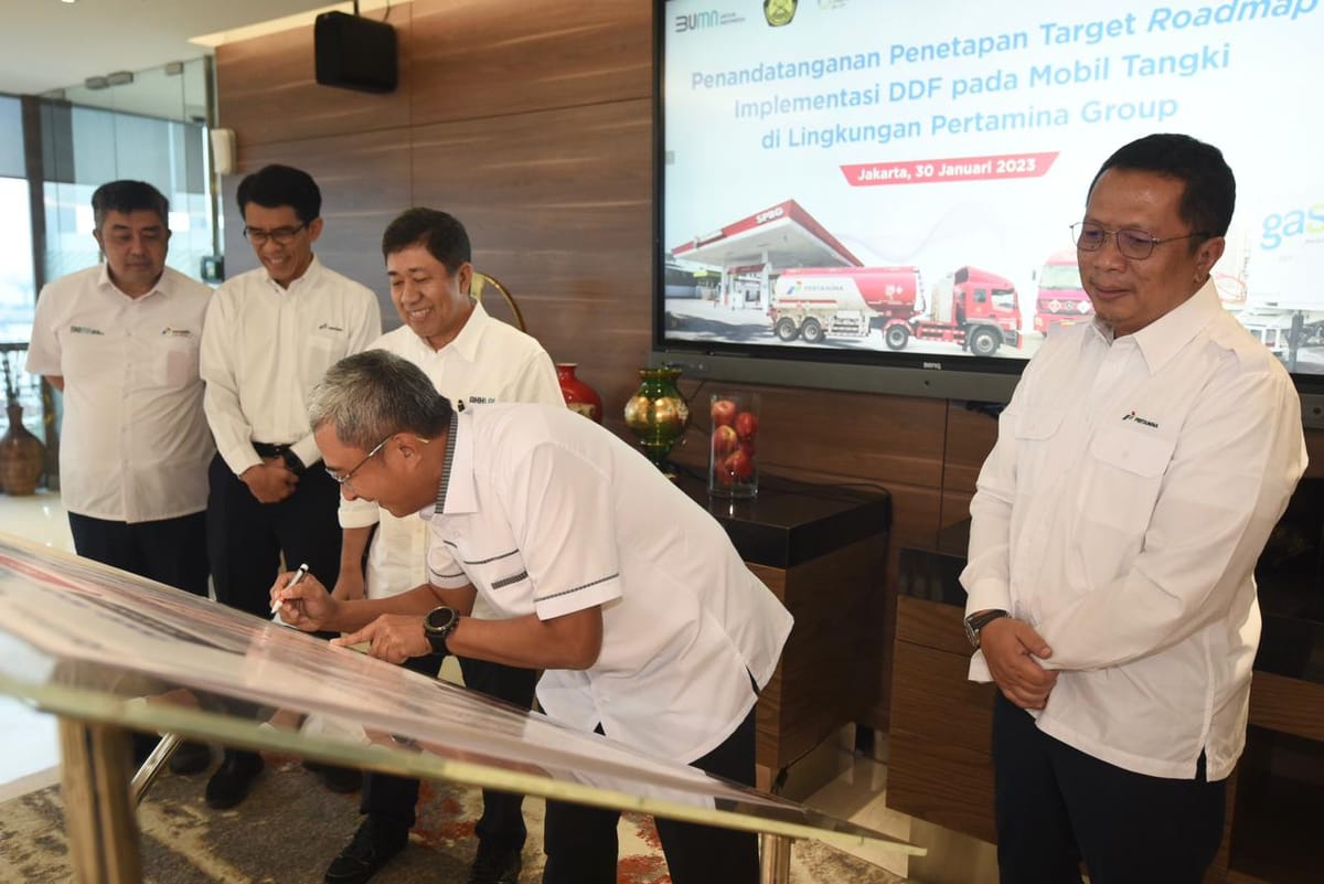 Pertamina Targetkan 300 Mobil Tangki DDF di Tahun 2025
